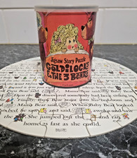 Vintage Jigsaw Story Puzzle Goldilocks the 3 Bears Tin Fairytail Complete 1968