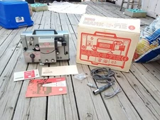 Vintage Eumig Mark-S 712 Super 8 Sound Film Projector W/ Box NEW OLD STOCK? NOS