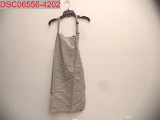 Industry Line Adult Ivory w/Blue Denim 2Pocket Bib Chef Apron OSFA 400006765406