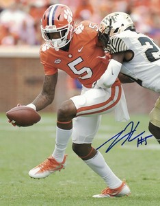 clemson autograph football