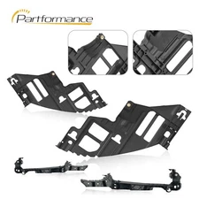 For VW VolksWagen 2009-13 Golf Headlight Support Bracket Holder Mount Panel Set
