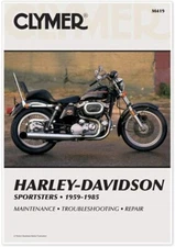 Clymer M419 Service Repair Manual For 59-85 Harley Sportster Ironhead 08201