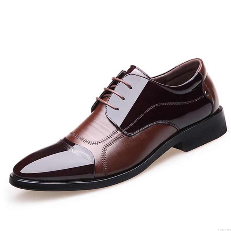 SAOLA Scarpe Oxford uomo a punta stringate eleganti eleganti business formali casual