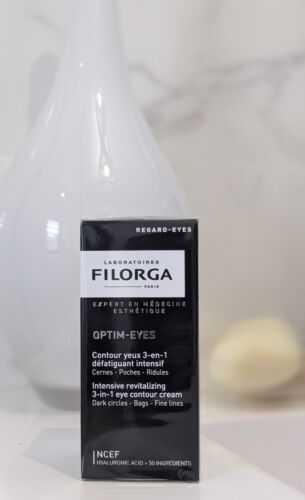 Filorga Optim-Eyes Cernes Poches Ridules Eye Contour Crème 15ml - Afbeelding 1 van 3