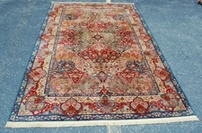  MINT AUTHENTIC AMERICAN KARASTAN MULTICOLORED RUG 5'9"X9' KIRMAN PANEL #900/903