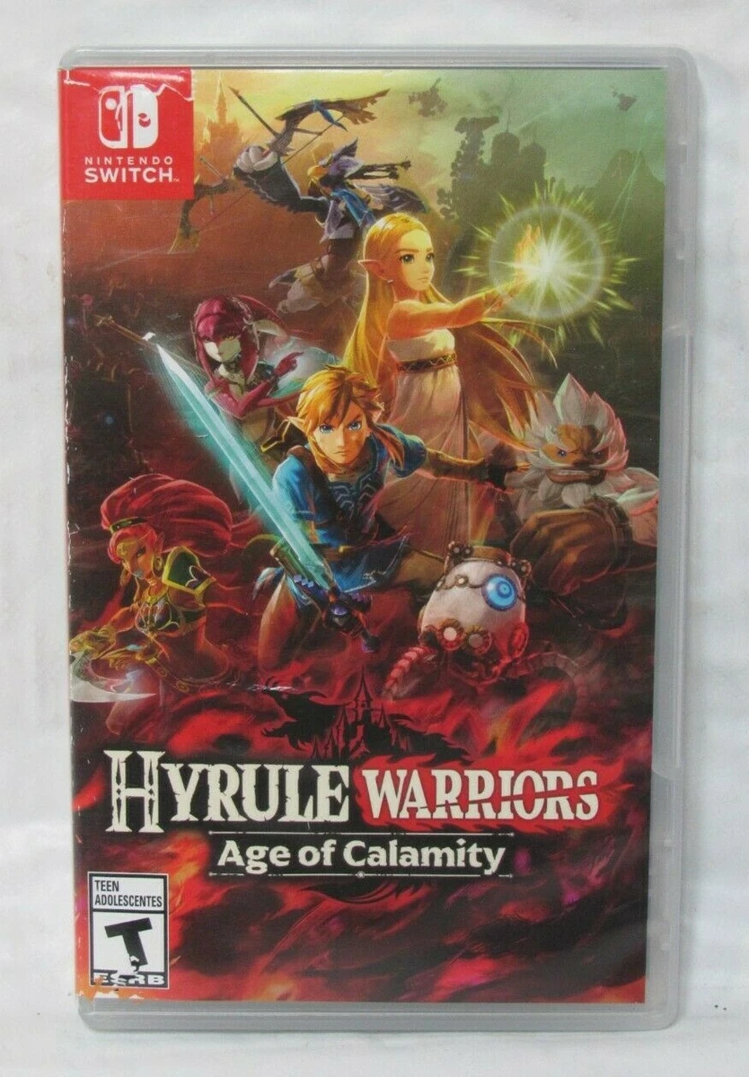 Nintendo Switch Hyrule Warriors Age of Calamity Rated T Video Game  Multiplayer 45496596828