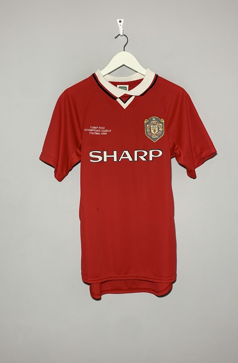 Manchester United 1999-00 Vintage UEFA Score Draw Soccer