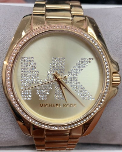 Michael Kors MK6555 Gold Dial Gold Tone 