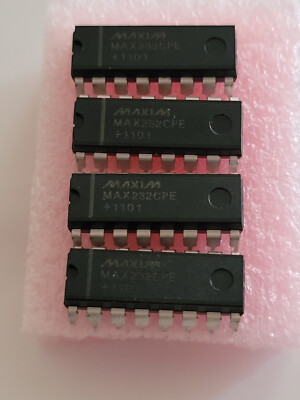 4pcs - MAXIM INTEGRATED PRODUCTS IC MAX232CPE+ / MAX232CPE 
