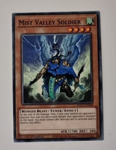 Mist Valley Soldier - HAC1-EN058 - 1st Edition - Common - YuGiOh TCG - Picture 1 of 1