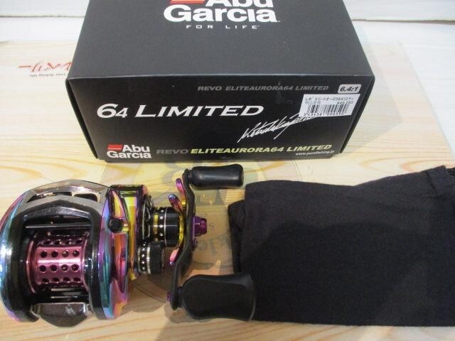 Abu Garcia Revo Elite Aurora 64 Limited Right Baitcast Reel