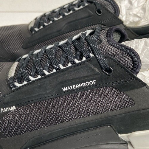 NIB ECCO Biom 2.1 X Mountain Men's Nubuck Waterproof Outdoor Sneaker EU46 Black - Picture 3 of 10