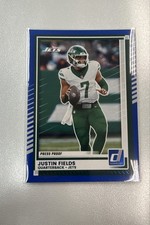 2025 Panini Donruss - Justin Fields #248 Press Proof Blue