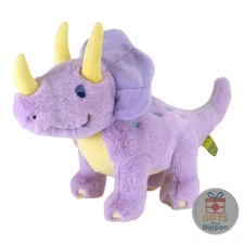 Sun Lemon Fluffies Rainbow Triceratops Plush Dinosaur Soft Cute Toy P-1343