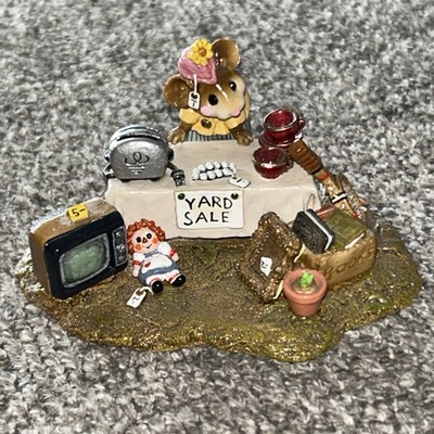 Wee Forest Folk M-202 The Yard Sale - Donna Petersen -Very Detailed!