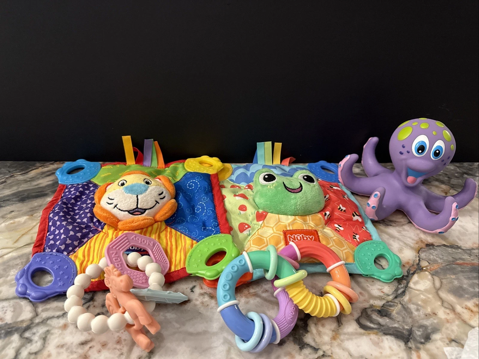 Infant Baby Silicon Sensory/ Teething Toys - Nuby & Blankets Others - 5
Opens in a new window or tab
