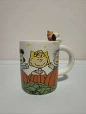 Zrike Brands PEANUTS Halloween PUMPKIN PATCH Ceramic Mug 18oz - NEW