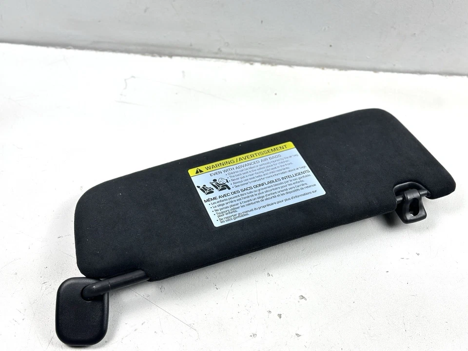 2018-2023 KIA STINGER FRONT LEFT DRIVER SIDE SUN VISOR SUNVISOR OEM ALCANTARA - Image 4 of 4