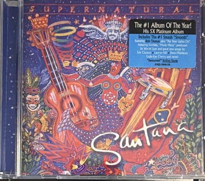 Supernatural von Santana  (CD, 1999) (Etikettrest auf Innenhülle)