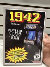 1942 (ColecoVision, 1985, ‘19, ‘22)super game module required **RARE HTF OOP**