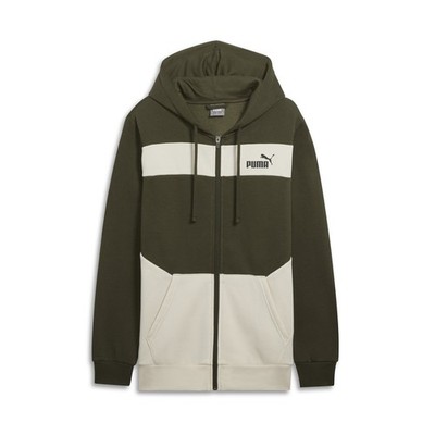 PUMA Power Colorblock Full Zip Hoodie Mens Size XS  Casual Athletic Outerwear 68