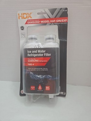 2-pack HDX FMS-2 Replacement Water Filter / Samsung. OPEN PACKAGE 