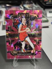 2024 Panini Select WNBA Elena Delle Donne #1 Prizms Pink Ice Washington Mystics