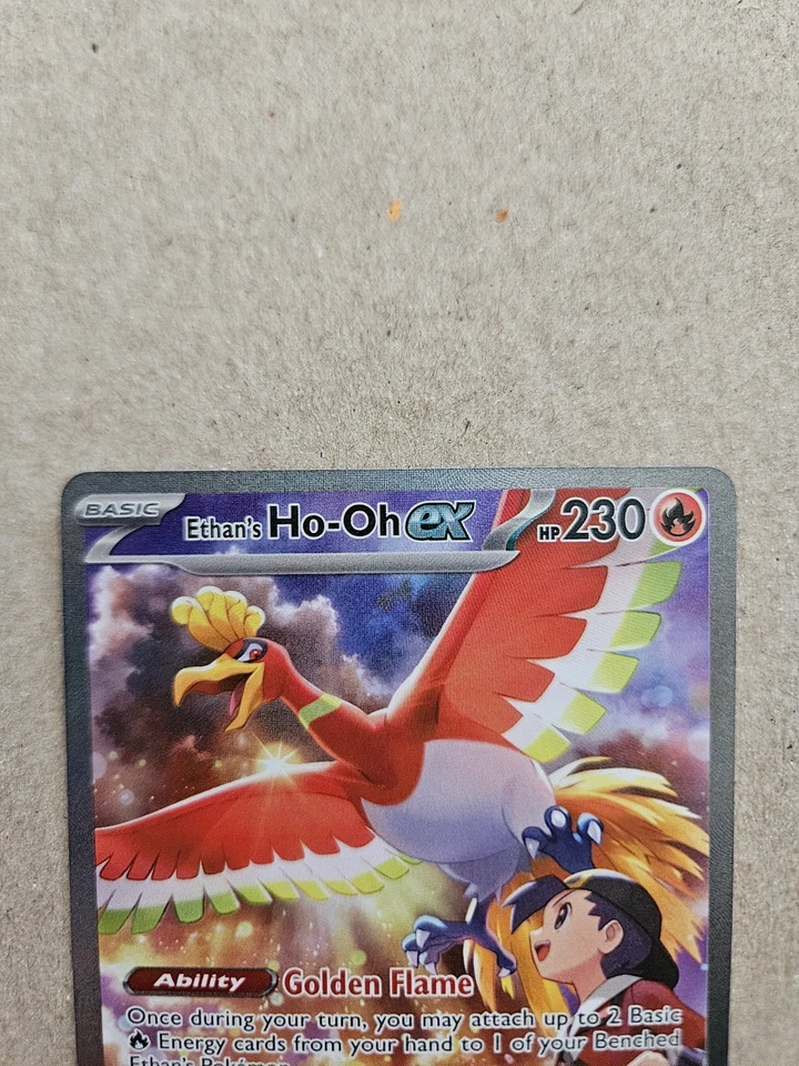 Ethan's Ho-Oh ex 230/182 Sv10: Destined Rivals Holo Foto 4 de 4