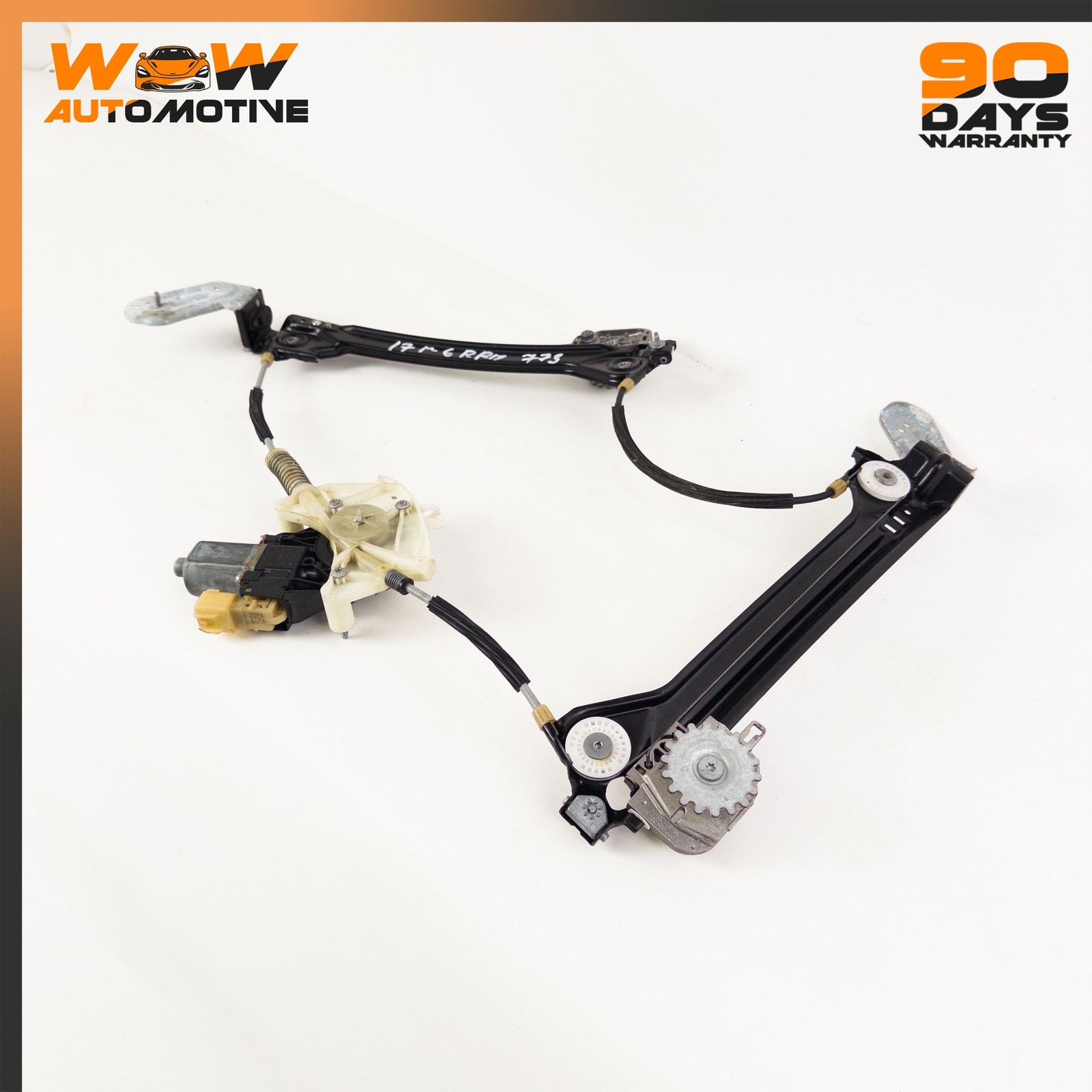 14-19 MASERATI GHIBLI REAR RIGHT POWER WINDOW REGULATOR MOTOR ASSEMBLY OEM