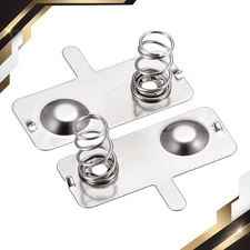 20 x Battery Spring Plate AA Battery Contact Nickel Plate 28mmx12mm