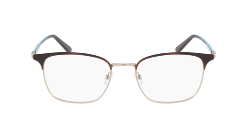 Salvatore Ferragamo SF2170 271 occhiali da vista metallo tartaruga montatura rotonda 52-18-145 - Foto 1 di 2