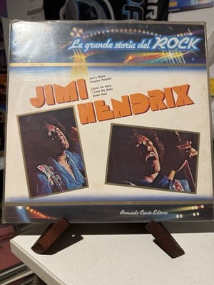 Jimi Hendrix La Grande Storia Del Rock Italy GSR 80 Import LP VG