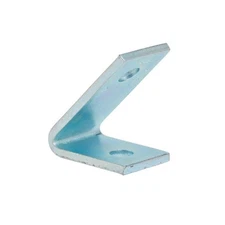 B-Line B155ZN 45 Deg Closed Angle 2-Hole Strut Fitting Zinc Plated Steel