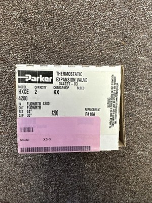 Parker VAL12375 HXCE Thermostatic Expansion Valve Kit