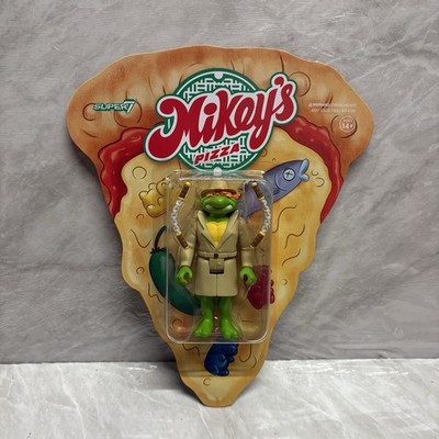 Super7 Teenage Mutant Ninja Turtles TMNT Mikeys Pizza Undercover Mikey Figur