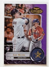 2022 Topps Gold Label Jake Meyers Class 1 Purple /99 RC #71 Houston Astros