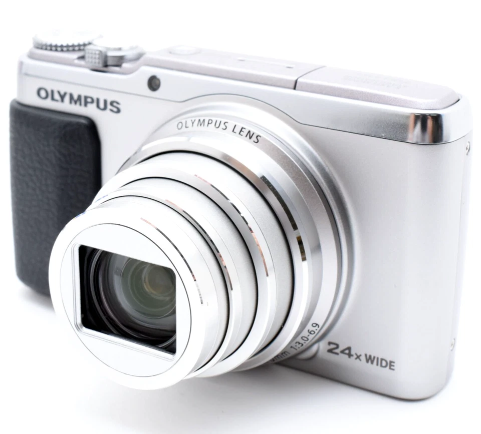 [MINT In BOX] OLYMPUS STYLUS SH-50 Silver Compact Digital Camera From JAPAN - Image 2 of 4