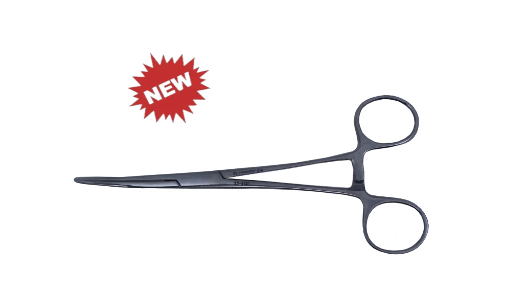 Symmetry Codman 32-4141 Rochester-Carmalt Forceps, Curved, 6-1/2in C1