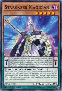Stargazer Magician - SDMP-EN007 - Common - 1st Edition x3 - Near Mint