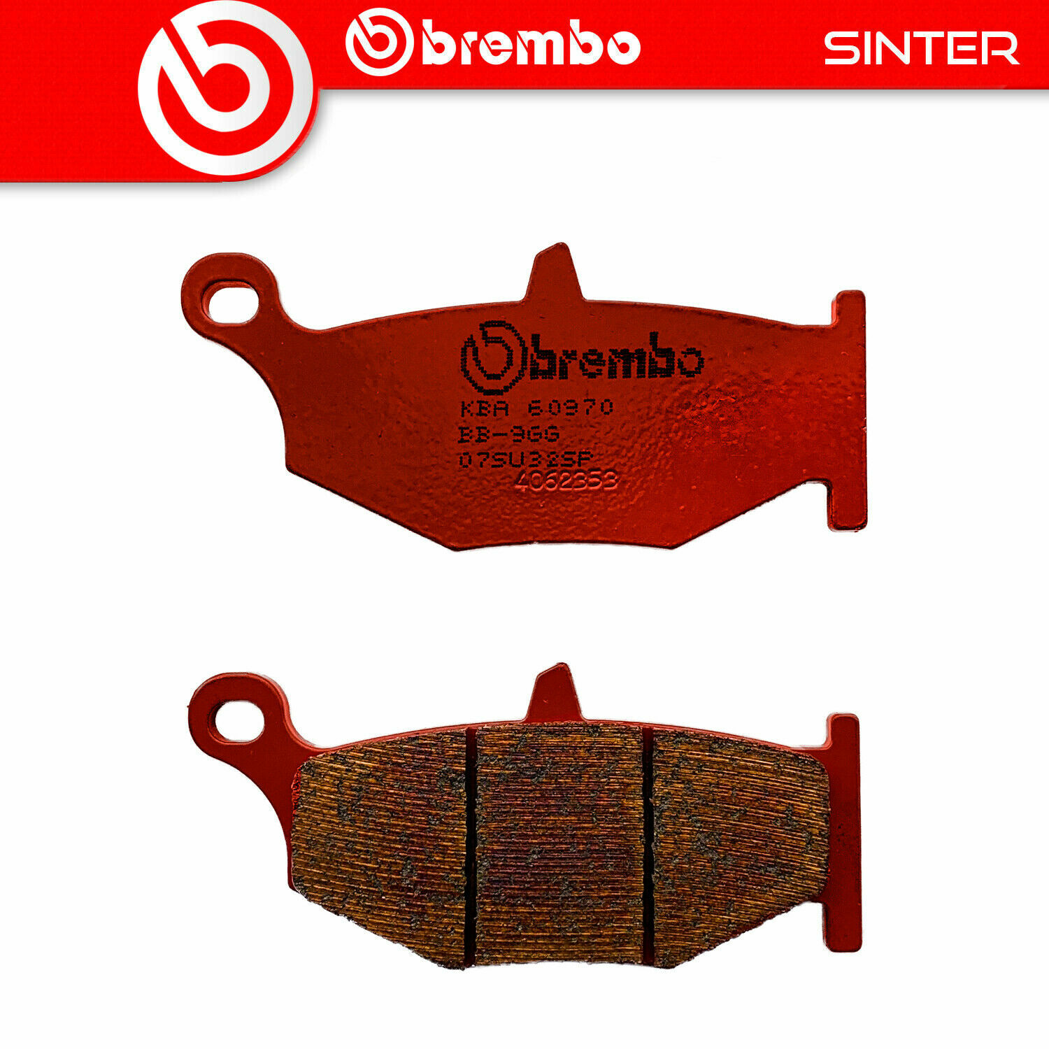 Brembo Sinter Bremsbeläge Hinten Für Suzuki GSX 1300 B-King / Hyaku 07 - Bild 8