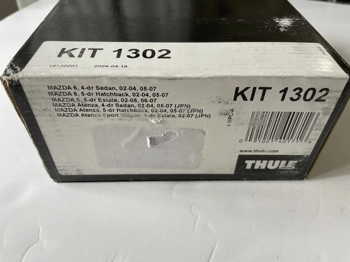 THULE Traverse 1302 Fit Kit for MAZDA 3 MAZDA 6 use w 480 480R
