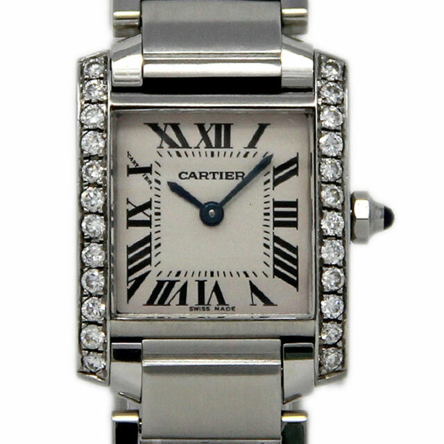 Cartier Tank White Women's Diamond 