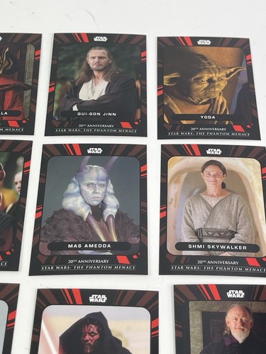 TOPPS ON DEMAND STAR WARS PHANTOM MENACE 20th ANN. 25 CARD Set 8/10 Jar-Jar - Picture 6 of 13