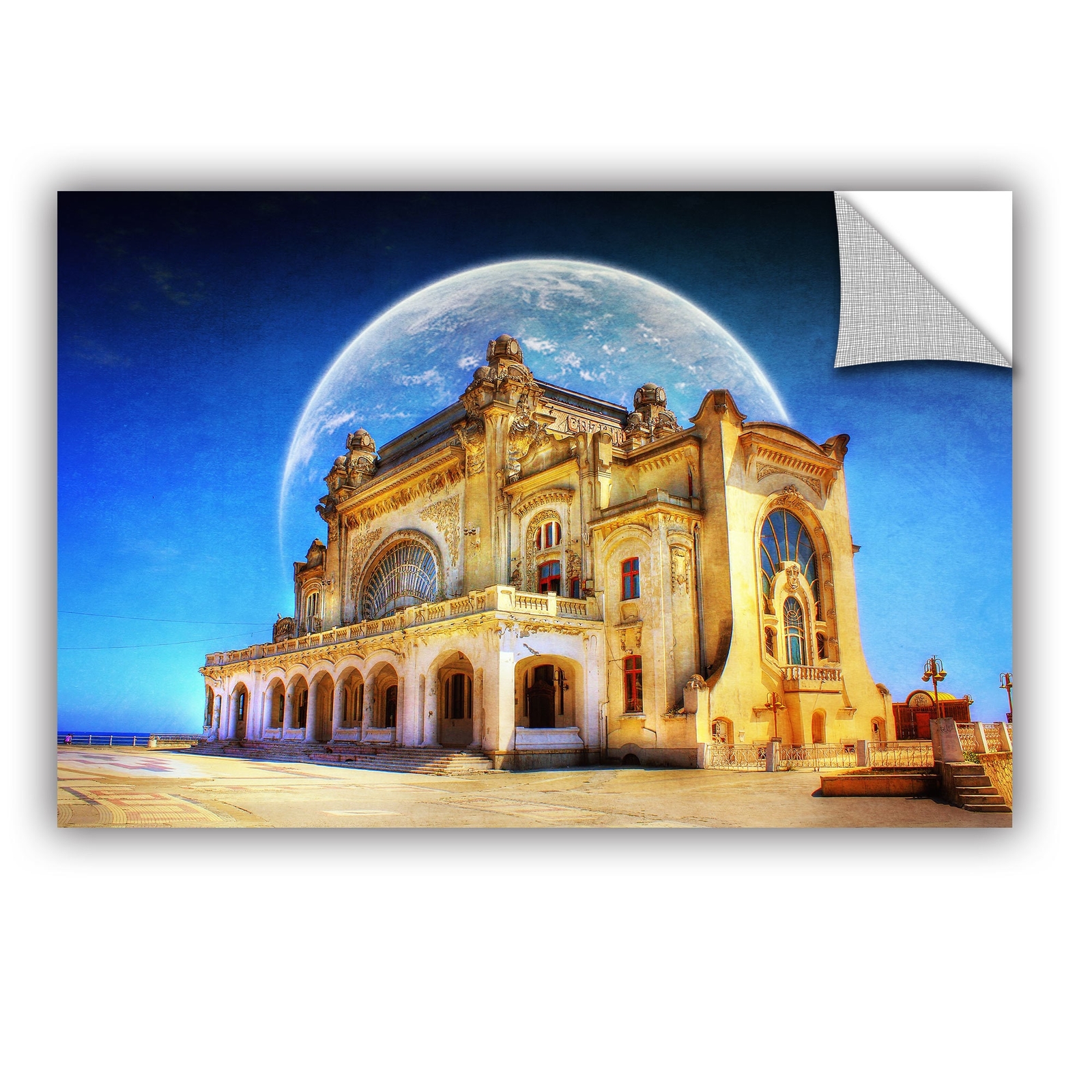 ArtAppealz Dragos Dumitrascu 'Astral Casino' Removable Wall  Extra Large