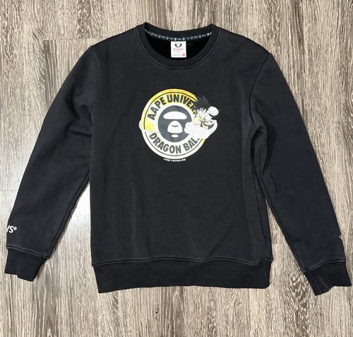 BAPE Aape Dragonball Z Son Goku Crew Neck Size XL Kids - Picture 2 of 12
