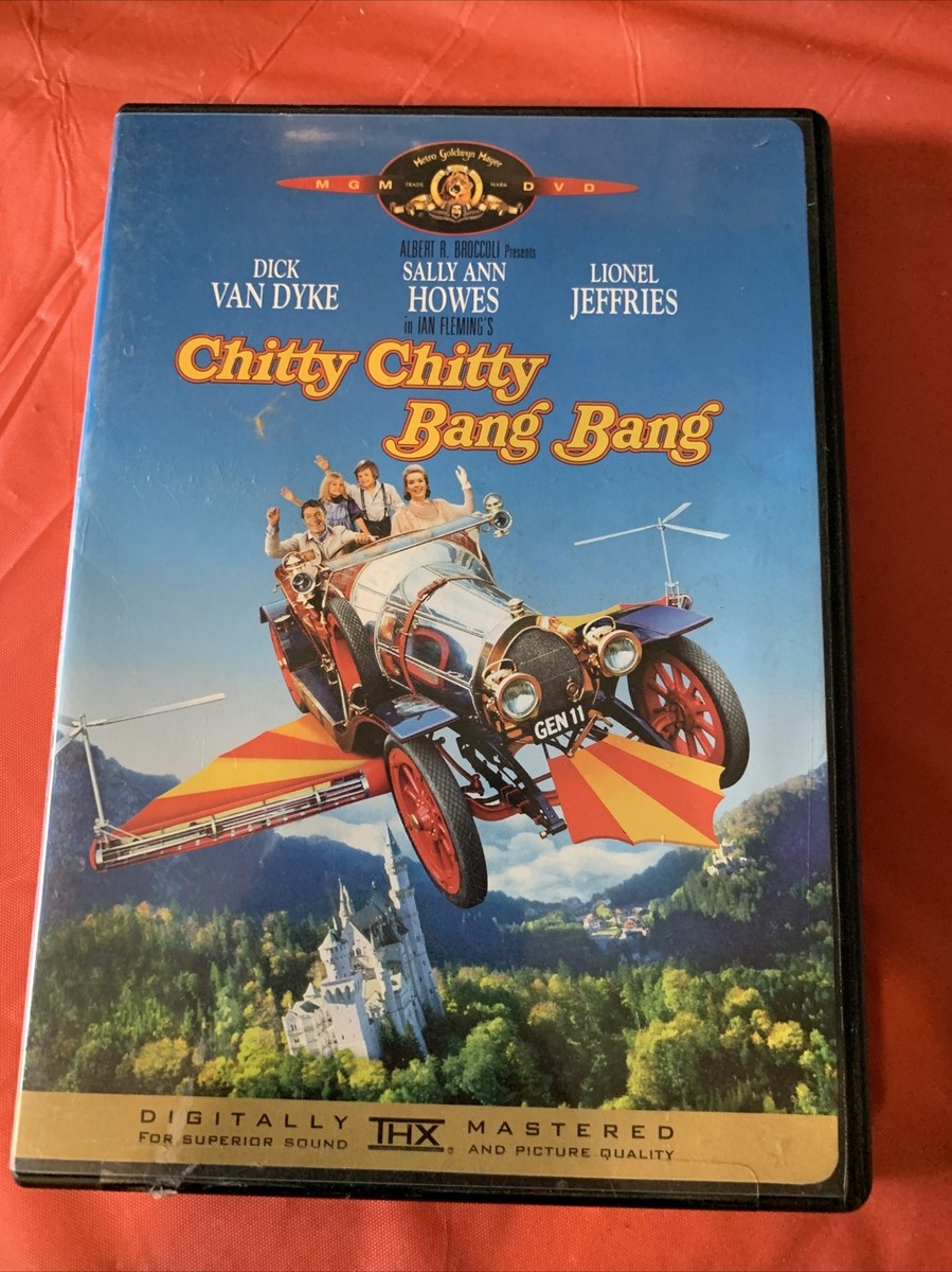 Chitty Chitty Bang Bang (DVD, 1998 Intact Sticker Seal ) #137
