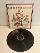 ALLIE ROMAN & his PERCUSSION PICKERS "Banjo & Percussion" Golden Tone Records