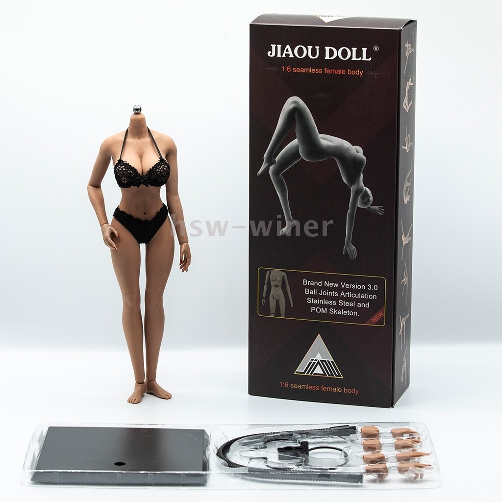 HiPlay Bikini-Set Für 1/6 Actionfiguren – Schwarz, Perfekt Für Phicen & TBLeague