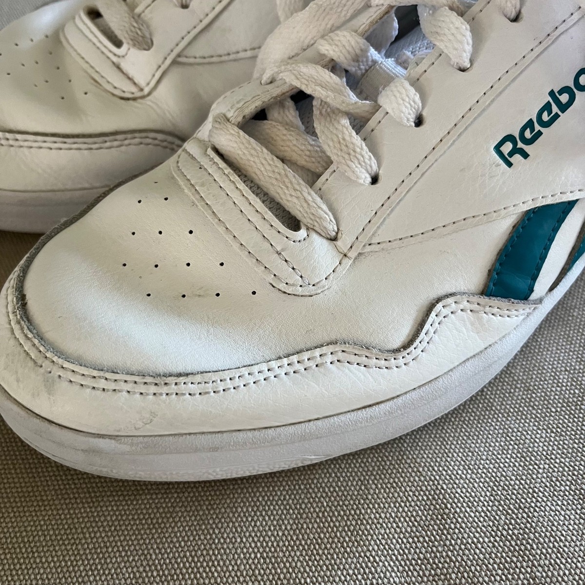 Reebok 9 Mens Royal Techque T Sneaker White Teal Green  display picture 2