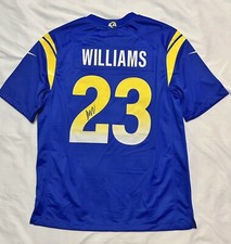 LA Rams Kyren Williams Signed/Beckett Authenticated Nike Limited Jersey